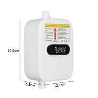 3500W Miniทันทีเครื่องทำน้ำอุ่นห้องครัวเครื่องทำน้ำอุ่นTanklessร้อนแตะอุณหภูมิก๊อกน้ำชุด 5