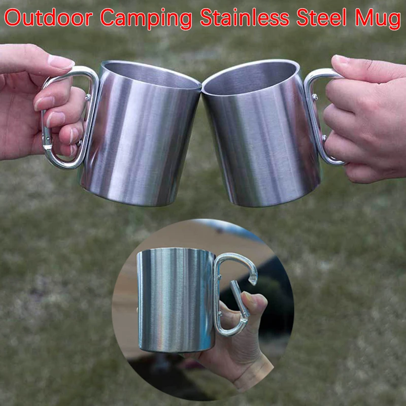 Carabiner Handle Travel Mug 1