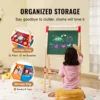 VEVOR Children Magnetic Drawing Board WordPad Baby Color Graffiti Standing Art Easel Educational Drawing Toys Gift for Kids Girl 6