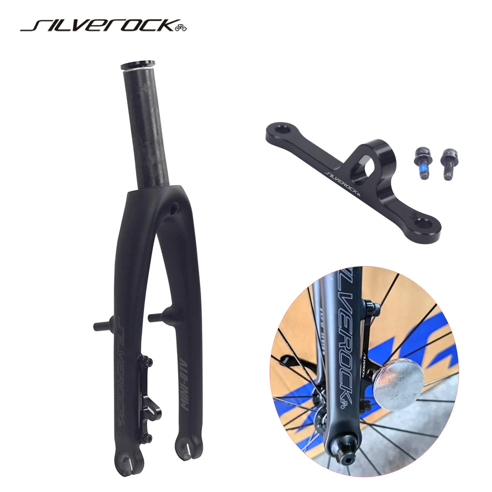 SILVEROCK Carbon Fork 16in Plus 305 349 Rim Caliper Brake