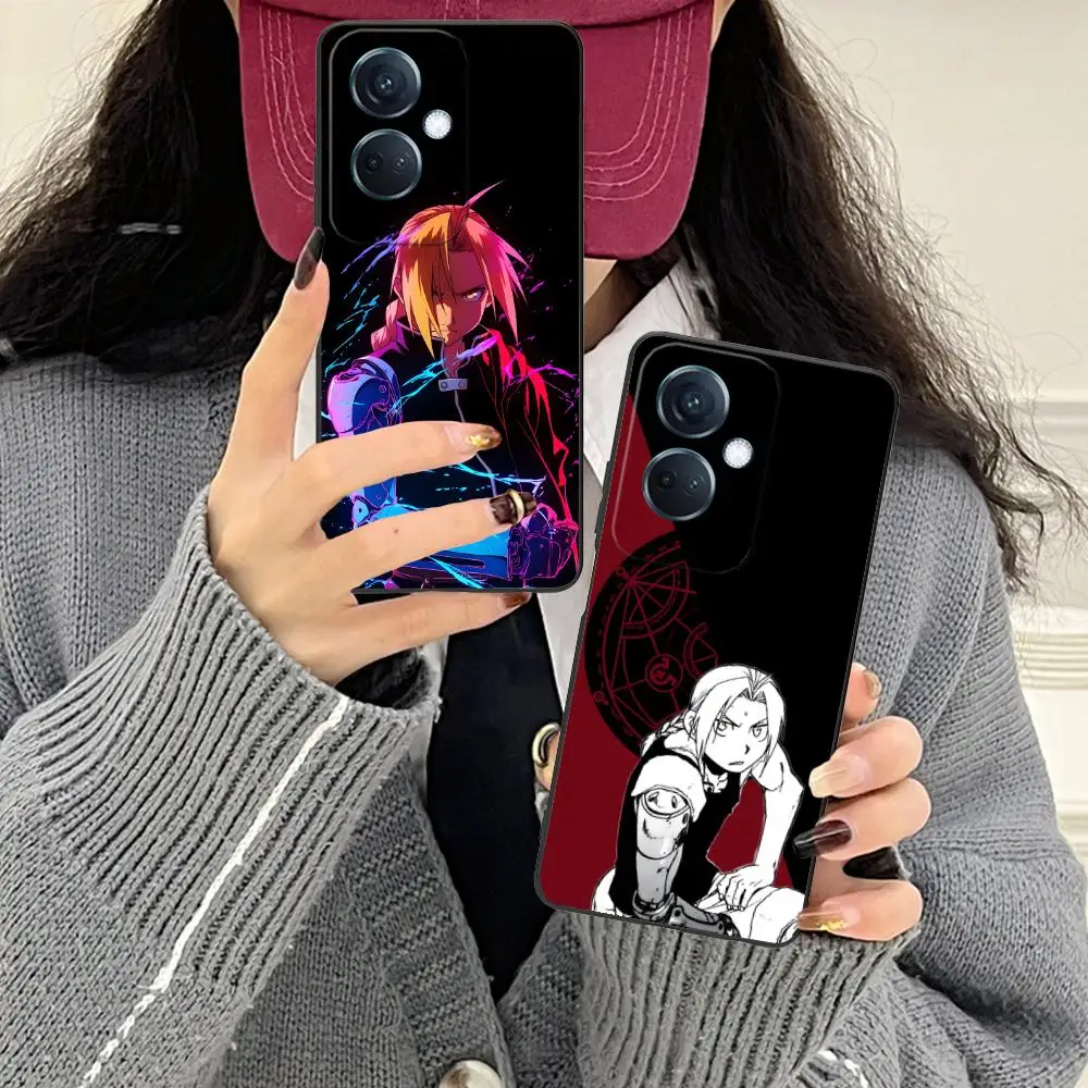 Fullmetal Edward Elric Vibrant Phone Case with Colorful Printing Design