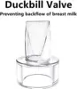 Silicone Duckbill Valve And Silicone Diaphragm Backflow Protection Breast Pump Accessories For Manual/Electric Breast Pumps 5