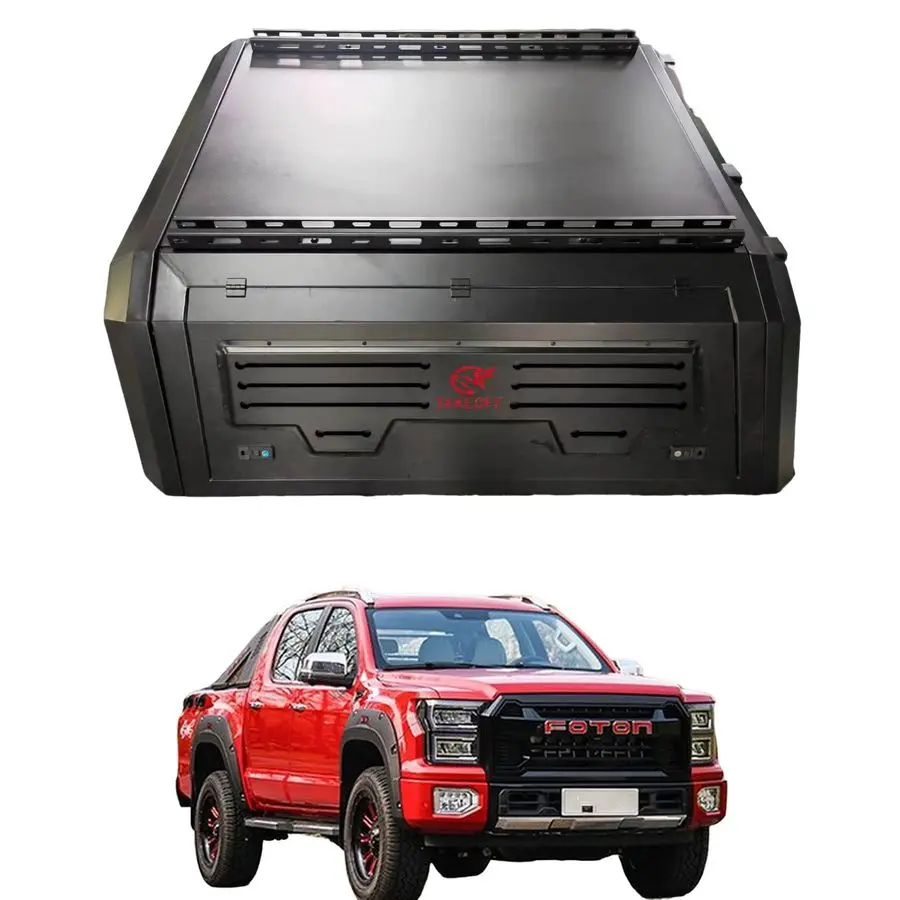 

Wholesale Factory Pickup Truck Steel Canopy High Quality Durable Canopy For Foton The Big General Long Bed