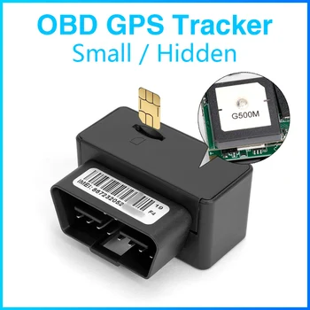 미니 OBD 추적기 GPS 추적기, 차량 GSM, GPRS, LBS, GPS 위치, SMS 추적 로케이터, 실시간 무료 평생 앱