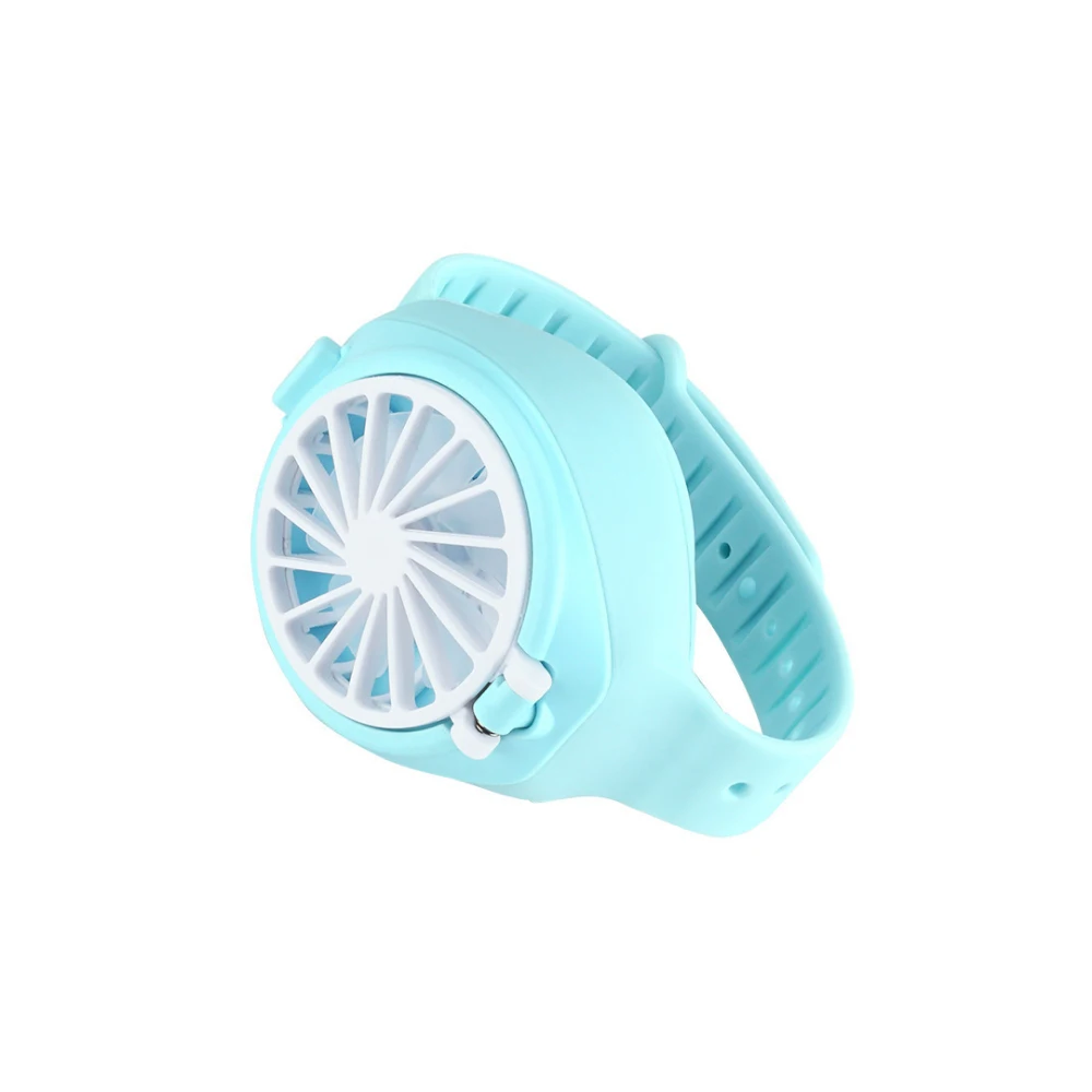 Cooling Fan Watch Shape Portable Wrist Strap Mini Fan