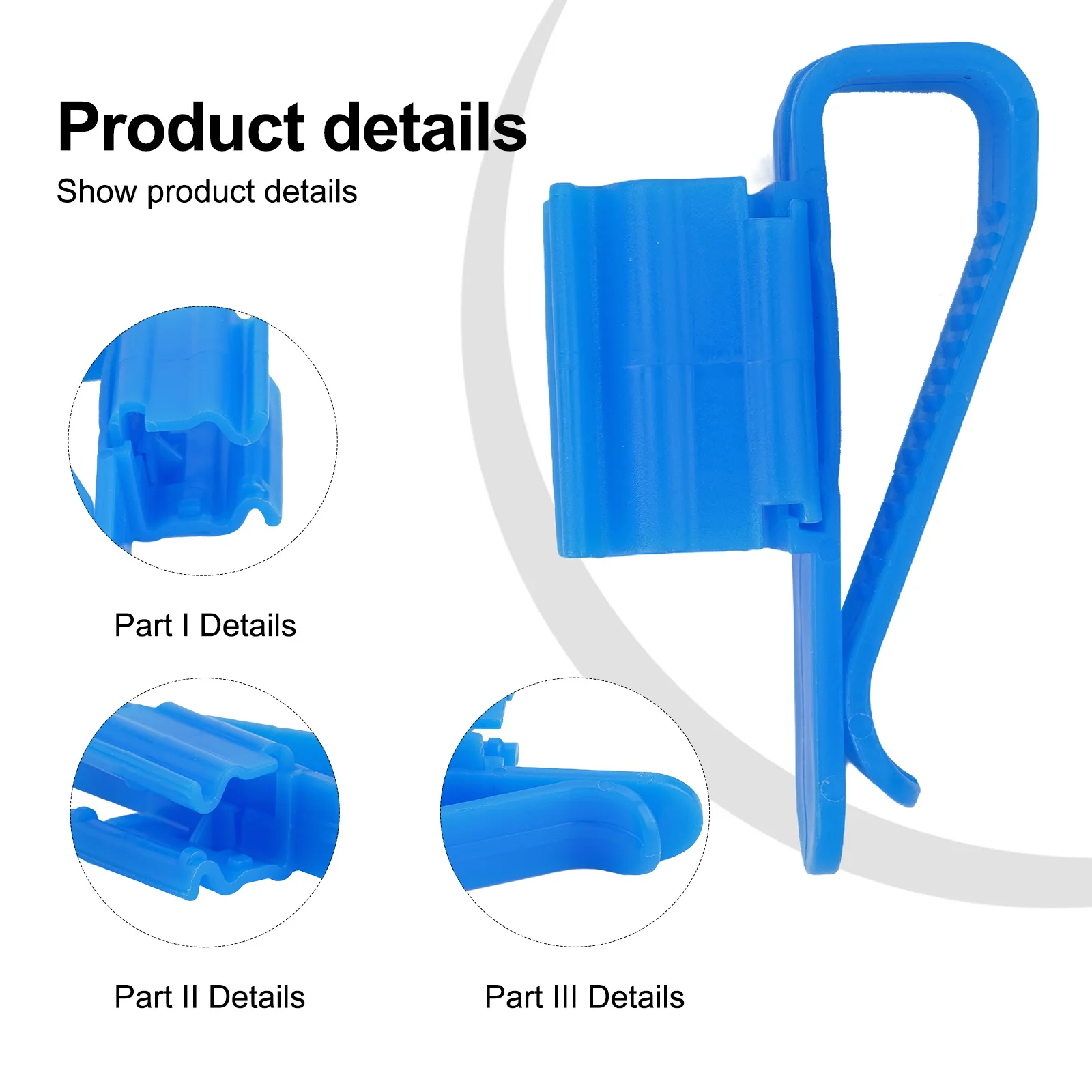 5pcs Fish Tank Clamp Mounting Clip Aquarium Hose Holder For Water Pipe Dia 8-16mm Aquarium Hose Clamp Fish Tank Tubing Holder