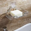Stainless Steel Bathroom Corner Shower Shelf Wrought Iron Shampoo Storage Rack Holder With Suction Cup Bathroom Accessories 1