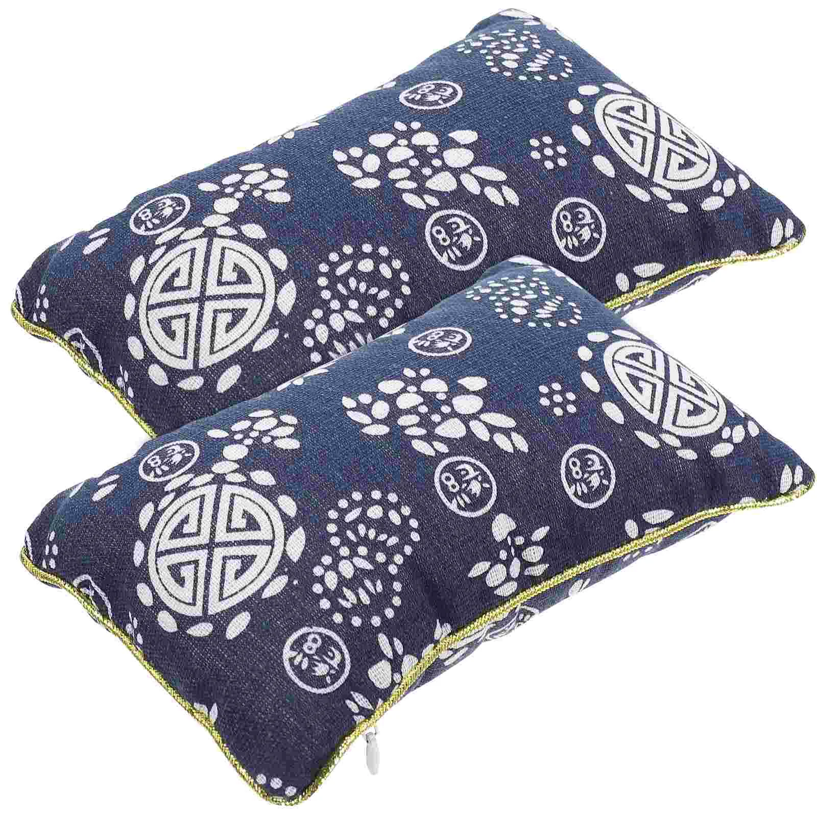 2 Pcs Leather Pulse Pillow For Medicine Diagnostic Tool Hospital Use Comfortable Cotton Pulse Feeling Cushion With Accurate 2