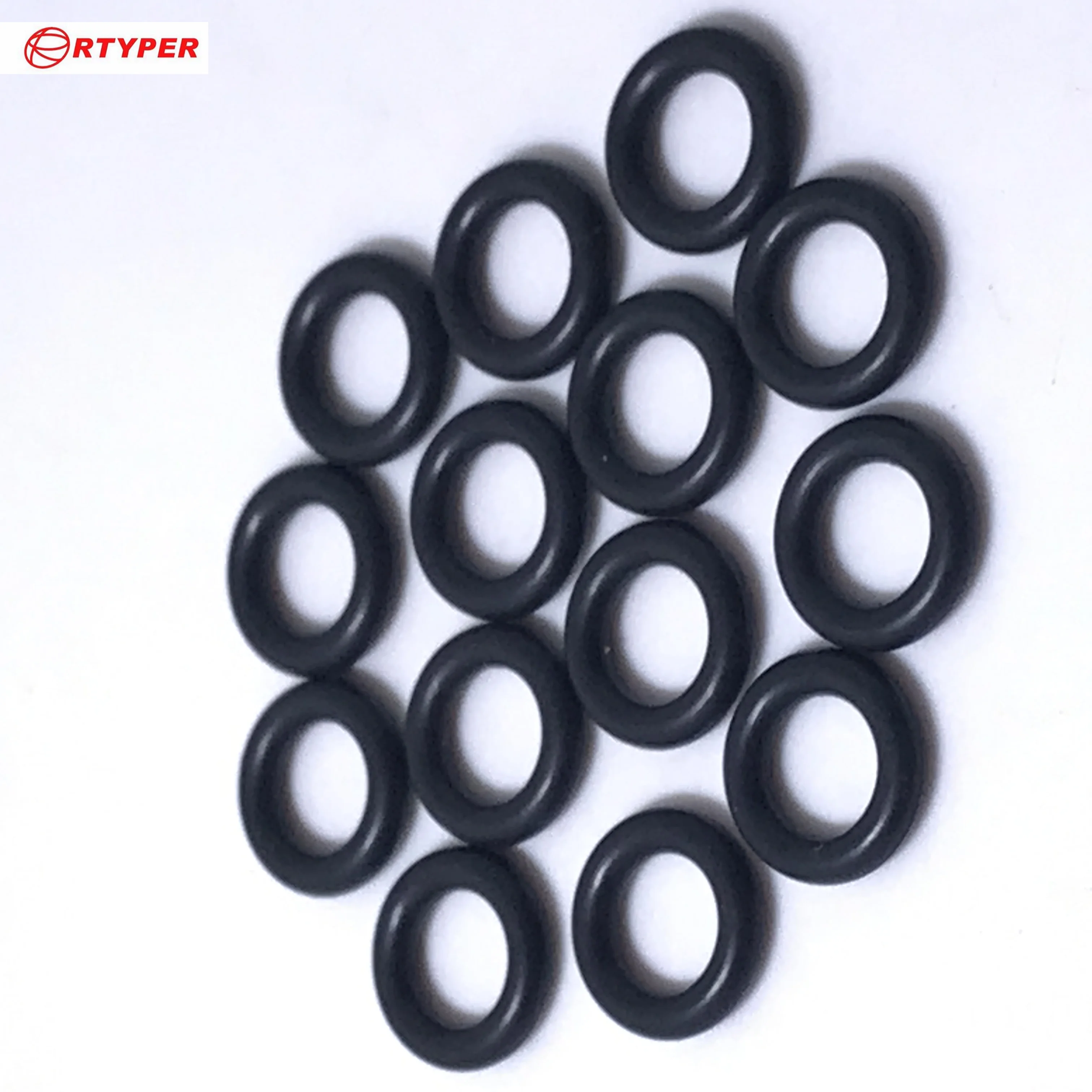 Fuel Injector Kits Rubber Ring Gasket Rubber 21081 SIZE:6.4*2.2mm