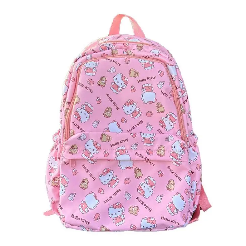 

Кавайная сумка Sanrio Hellokitty Mymerlody Pachacco Kuromi Cinnamoroll Purin, новый рюкзак, ранцы для студентов