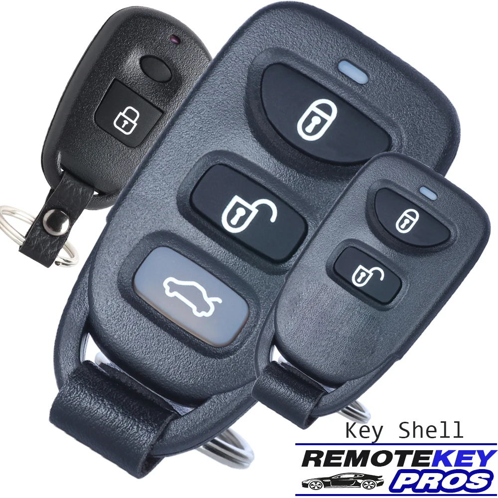 2/3 Button Remote Key Shell Case Fob DIYKEY for Hyundai Elantra XD Matrix Santa Fe SM Tucson for KIA Magentis Optima GD key case,car key shell,key shell