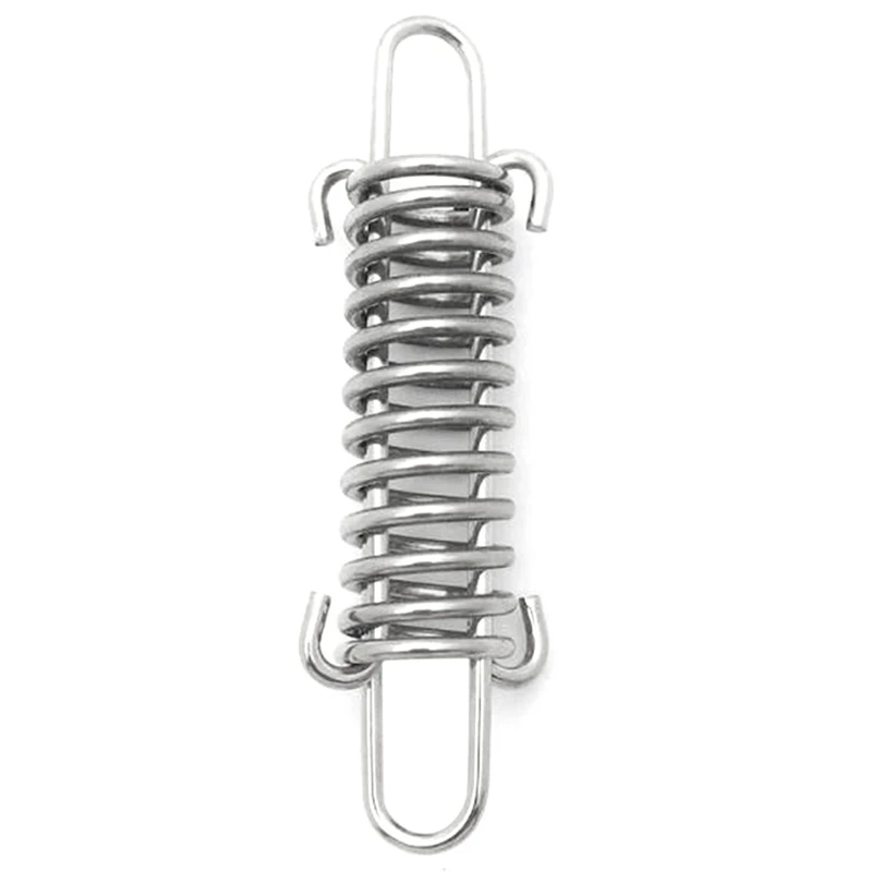 

4X Durable Boat Dock Line Mooring Spring Small Marine Deck Yacht Accessories Stainless Steel Ship Watercraft Buffer