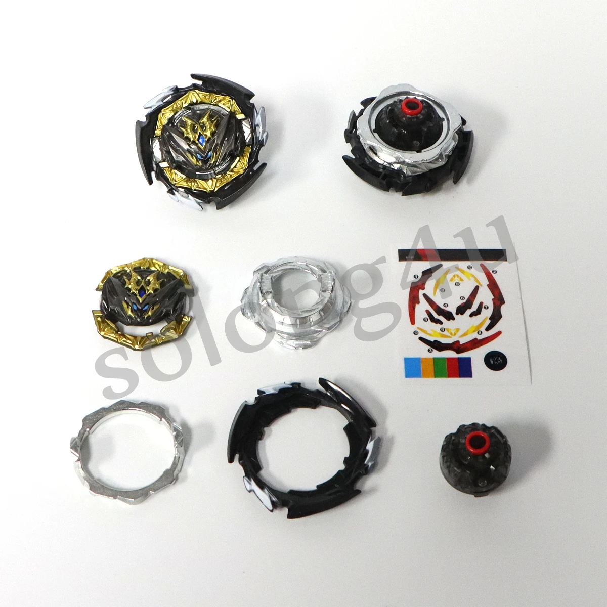 Single Spinning Tops with LR Launcher for Children spinning top toy,beyblade toys,battle tops,beyblades burst gyro