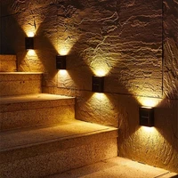 Solar LED Outdoor Light Solar Lighting Sensor Lamp Streetlights Exterior Garden Decoration Garland Waterproof Solar Wall Light 5