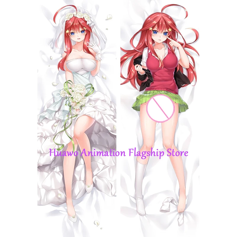 

Dakimakura Anime Pillow Cover Itsuki Nakano Double Sided Print 2Way Cushion Cover Xmas Gifts