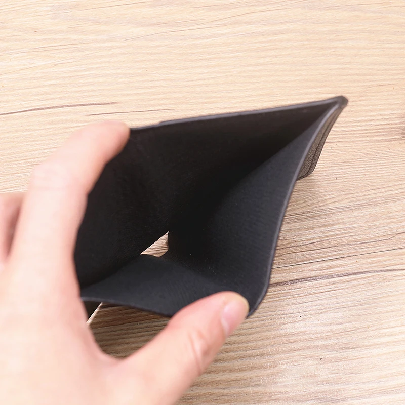 Premium Soft PU Leather Unisex Slim Bifold Wallet with ID and Card Holder