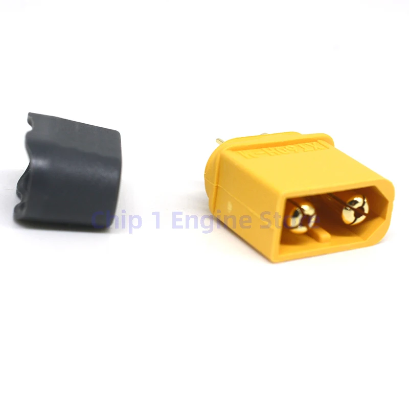 50pcs RC Lipo 배터리 비행기 자동차에 대 한 칼집과 새로운 & 원래 XT60H 총알 커넥터 플러그 남성 & 여성 커버/전원 플러그