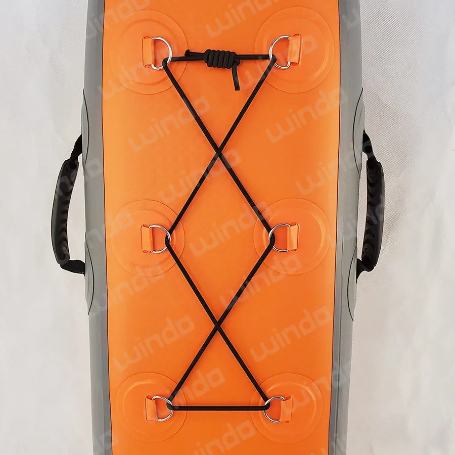 Drop Stitch 90x30x15cm Orange Color Inflatable Buoy Dive Spearfishing Float