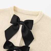 JNLEAOG Soft Knitted Long Sve round Ne Slim Fit Open Cardigan Women's Faionable Autumn New Sle Polyester Fiber Butte... - Image 3