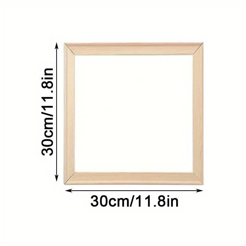 DIY ahşap kombinasyon resim çerçevesi, yeniden kullanılabilir fotoğraf çerçevesi, yağlıboya çerçevesi, sanat elmas resim çerçevesi, ev duvar sanatı aralık