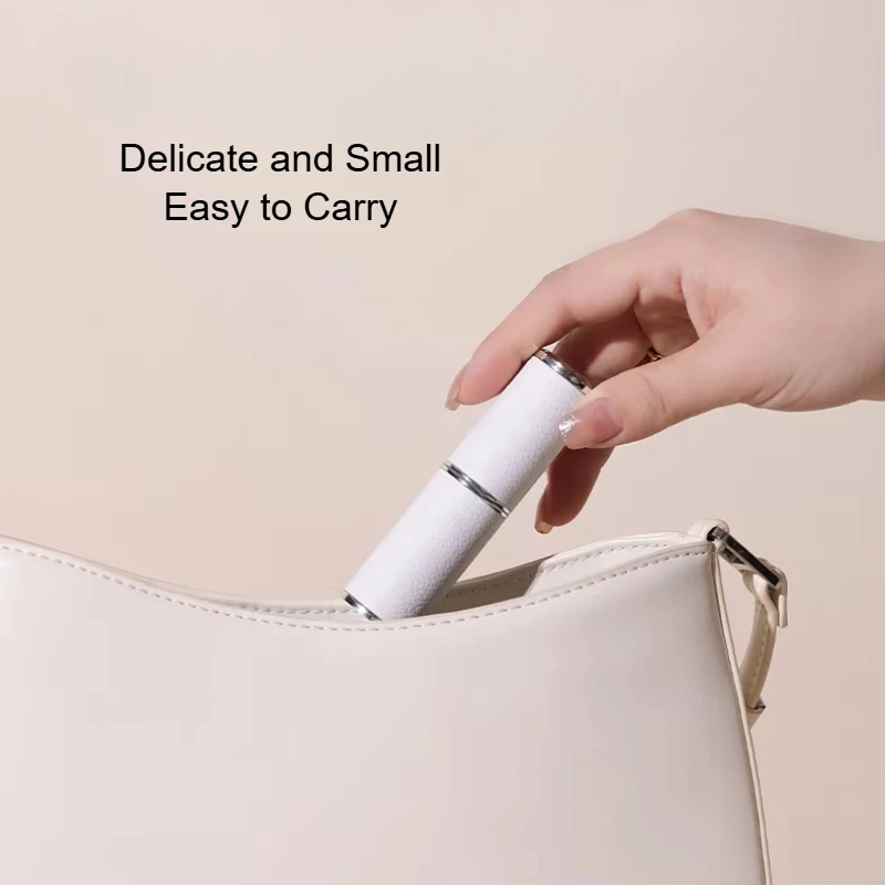 8ml Leather Perfume Atomizer Portable Liquid Cosmetics Containers Traveling Perfume Refillable Storage Bottle Empty Spray Bottle