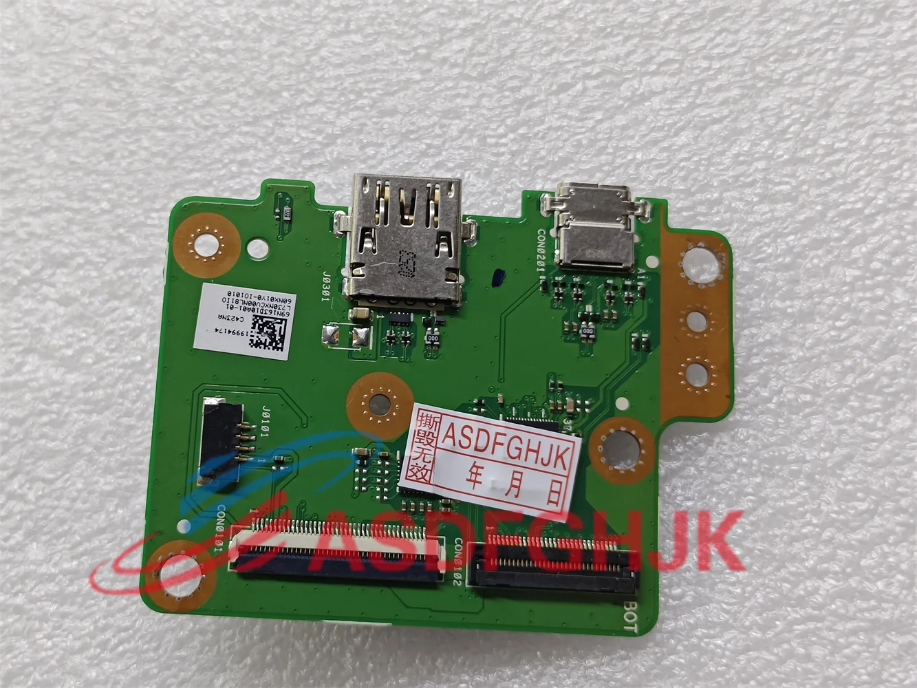 Pequeno Usb Notebook io Board Aplicável à Versão Original para Asus C523na C523 Rev:2.0 Complete Test ok