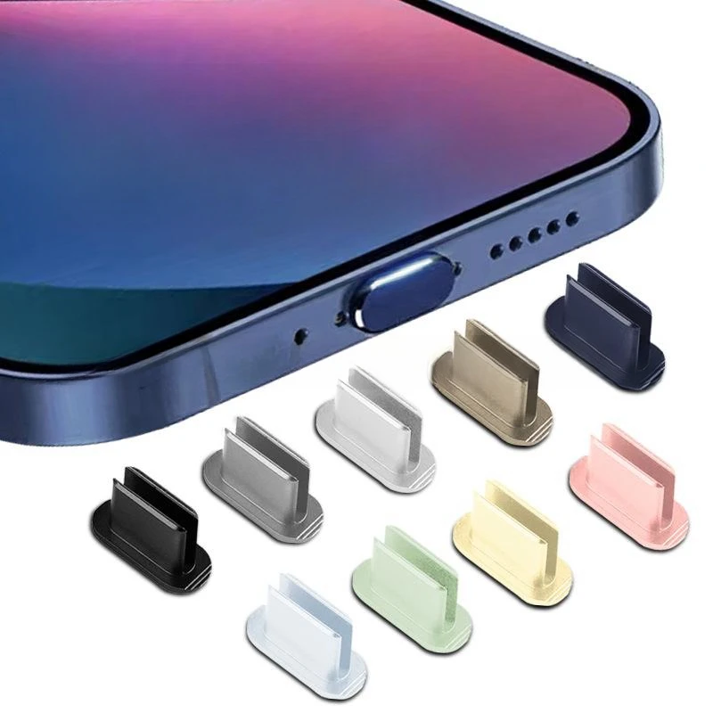 2 個アンチダスト充電ポートプラグストッパー iPhone 16 、16pro