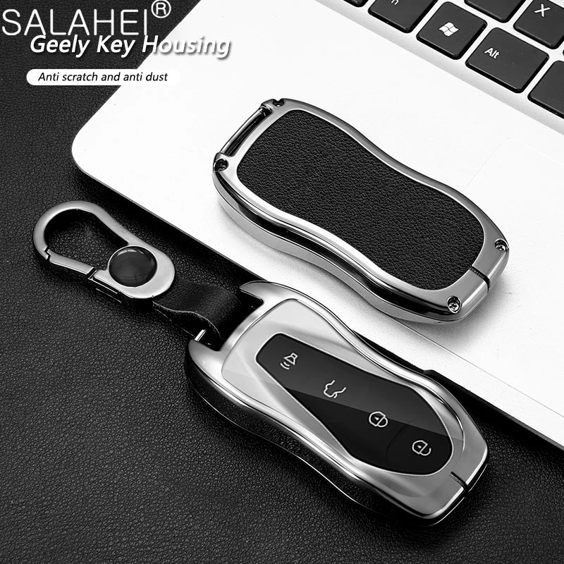 Carbon fiber Auto Schlüssel Fall Abdeckung Tasche für geely boyue pro atlas  Azkarra xingyue tugella Fernbedienung Shell Schützen KeyChain FY11 -  AliExpress