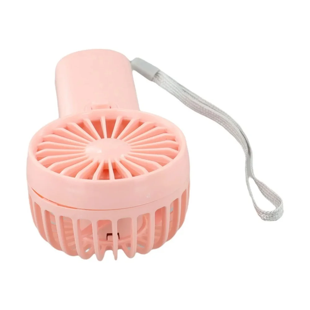 Portable Mini Fan Convenient Creative Small Handheld Pocket Fan Lightweight Adjustable Cute Quiet For Home Office Travel