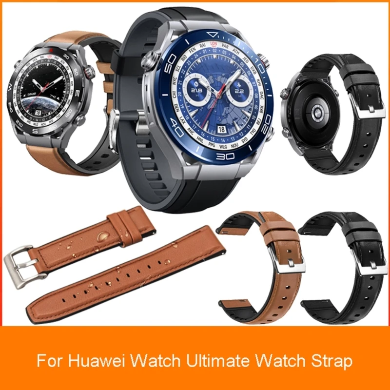 

For Huawei Watch Ultimate /Watch GT 2 /Pro/2E/GT 46mm Strap Silicone Band 22mm Watch Strap GT2 gt2e Bracelet Watchband Wristband
