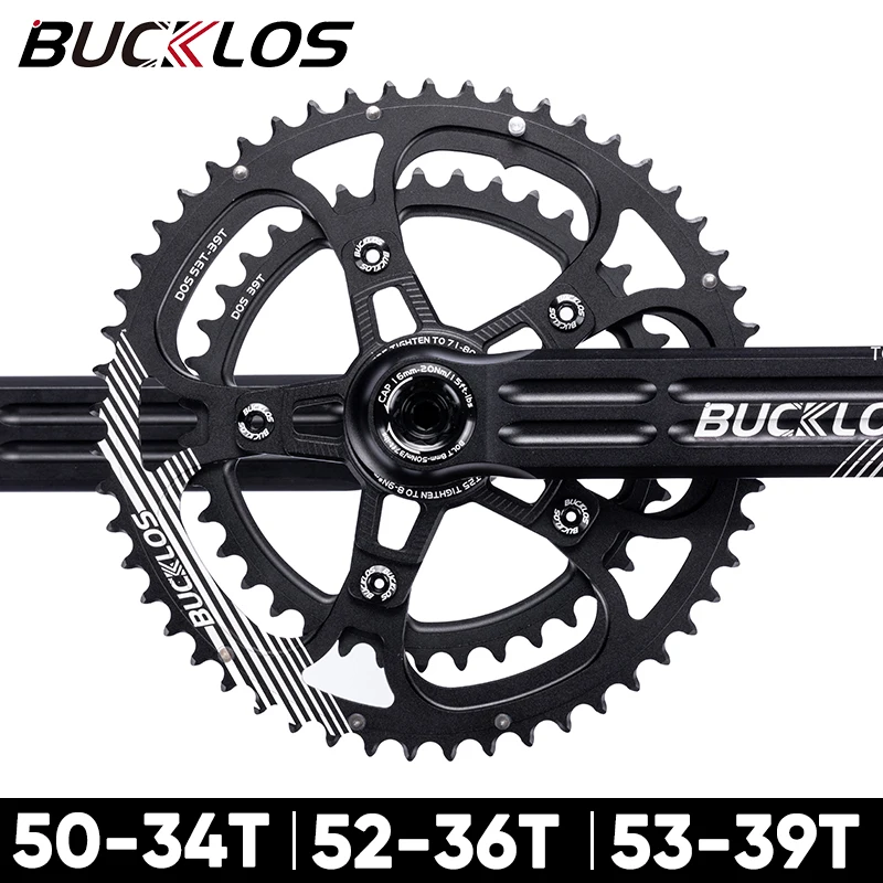 BUCKKub110BCD Plateau V lo De Route 50 34T 52 36T 53 39T P dalier buckkub110bcd-plateau-v-lo-de-route-50-34t-52-36t-53-39t-p-dalier