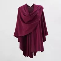 2024 Women'S Shawl Wraps Open Front Poncho Cape Oversized Shawls Casual Cardigan For Fall Winter Womens Scarfs Lightweight 1