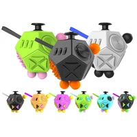 12 Sides Fidget Cube Toys Anti-Stress Antistress Sensory Toys For Children Kids Adults Autism ADHD OCD Anxiety Relief Focus 1