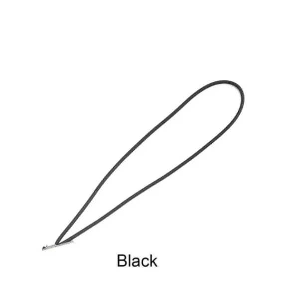 

Fromthenon 200pcs Black Vintage Elastic Band for Midori Traveler's Notebook