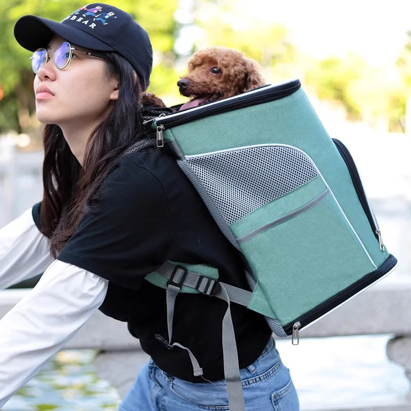 Portable Large 7kg Dog 10kg Cat Carrier Carrying Backpack Pets