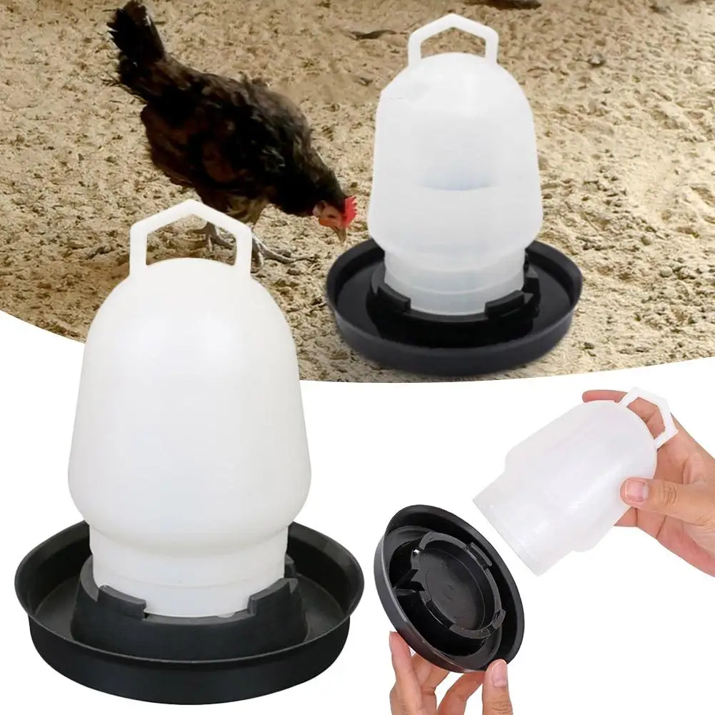 Plastic Automatic Chicken Water Drinker Feeder