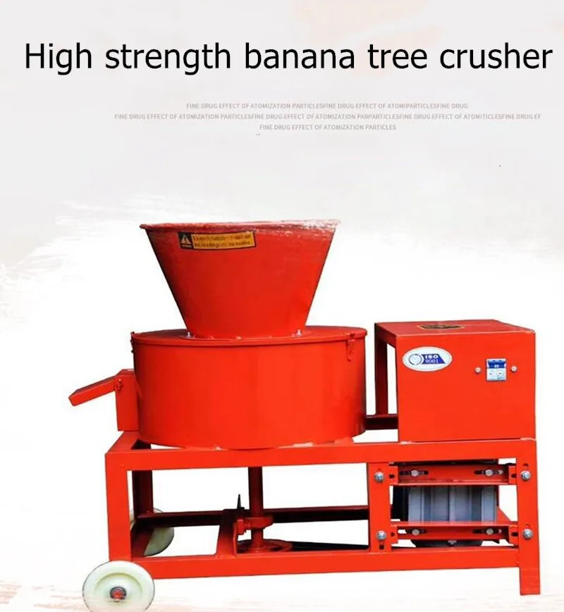 Banana Tree Crusher Banana Tree Branches Shredder Trunk Chopper And Chaff Cutter