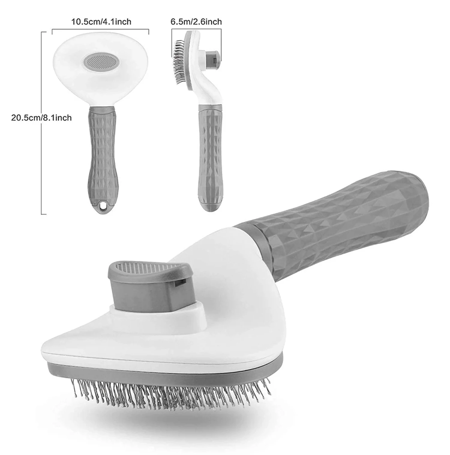 Title 9, Pet Cat Brush Stainless Steel Needle Comb Dog A...
