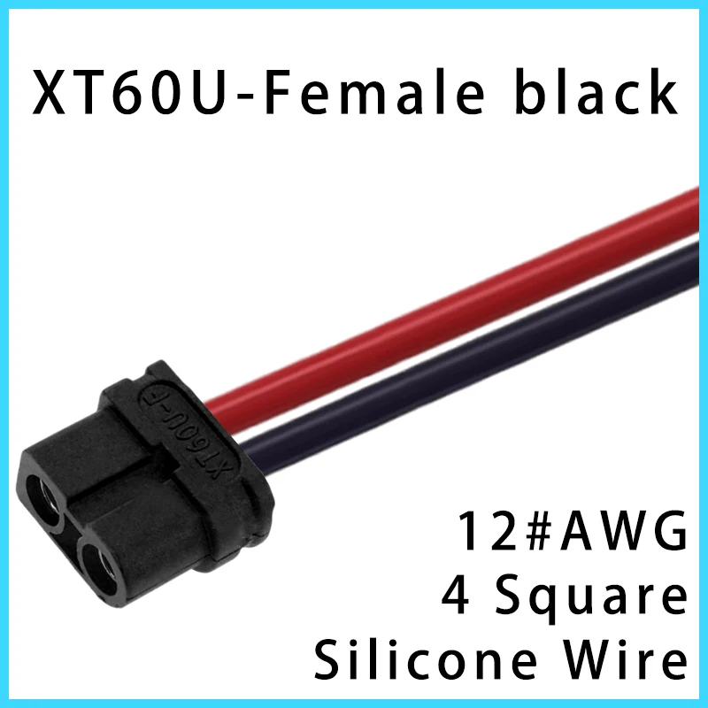 XT60 To XT60h Connector Cable - 1 Meter 12AWG Silicon Wire For RC Drone Lipo Battery