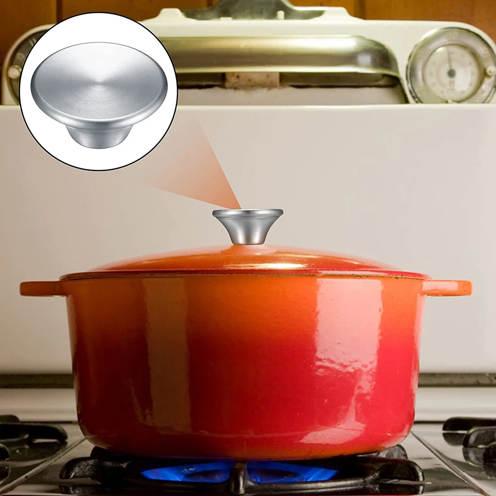 

Highly Compatible Pot Lid Knobs Pot Cover Handle Universal 2pcs Household Hardware Oven Knob Ranges Accessories