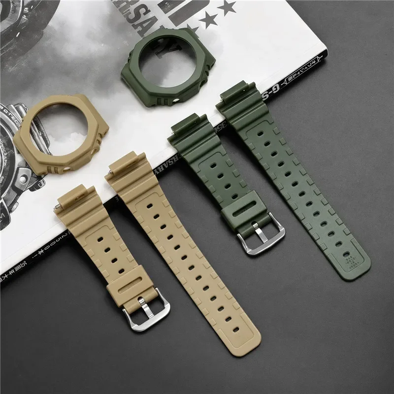 รูปสินค้า ชุดดัดแปลงสายนาฬิกา G-SHOCK สำหรับผู้ชาย สายยางกันน้ำ พร้อมเครื่องมือ