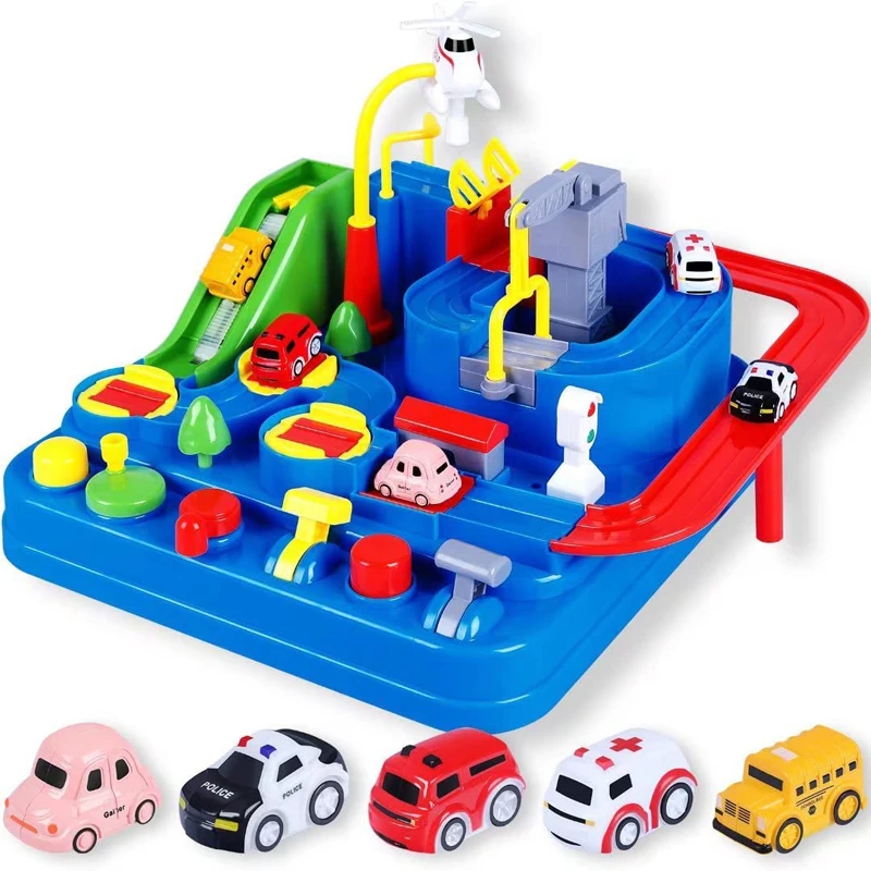 Carro De Corrida Ferroviário Trens Pista Brinquedos Educativos Para  Crianças Carros Mecânicos Para Meninos Meninas Jogo De Aventura Jogo De  Mesa Cérebro Brinquedos - AliExpress