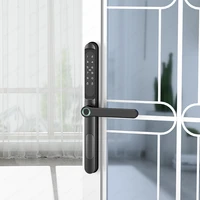 Slim 2.8CM Waterproof Sliding Door Smart Lock Fingerprint Password IC Card Key Compatibility TTlock App & Alexa Biometric Header - Image 5