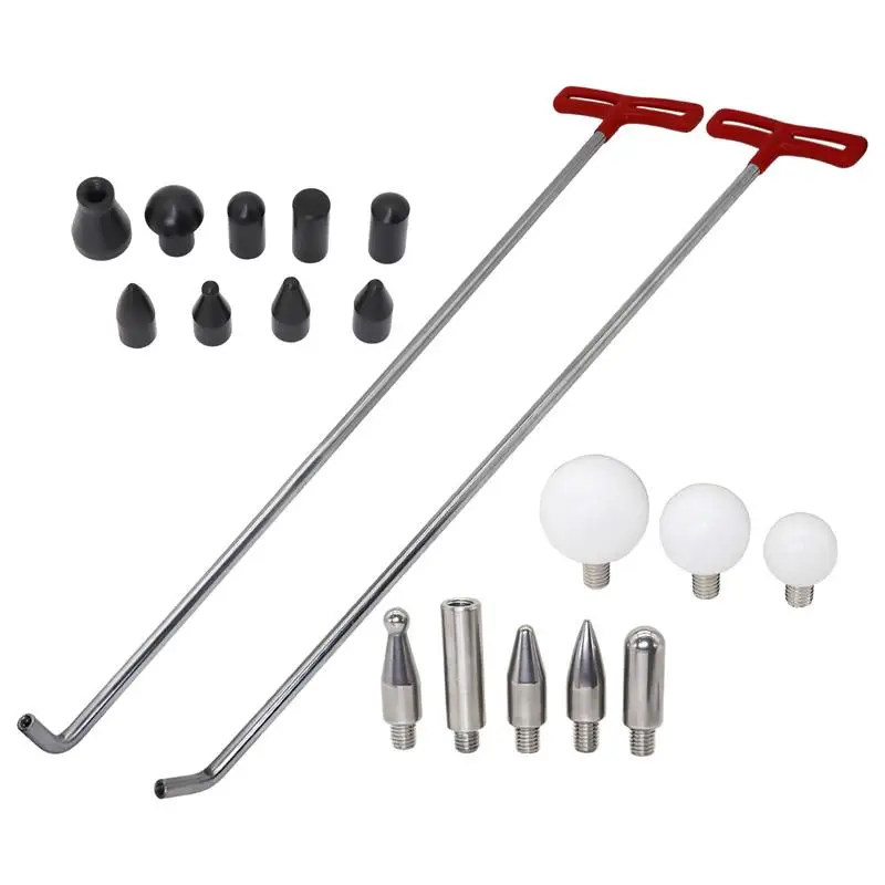 

Auto Body Dent Puller Kit Car Repair Tool With Multiple Replacement Heads For Dents Damage Removal Comfortable Grip For Bik SUV