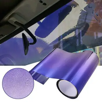 Car Sun Shade Front Windshield Sunshade Protector Solar Window Tint Film Heat Insulation Color Changing Film Universal 1