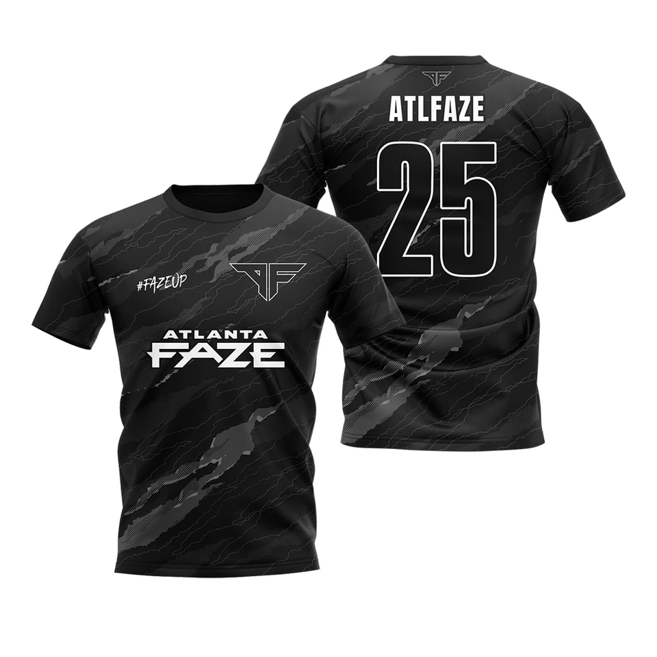 Esports Jersey Faze Clan Soccer Jersey 2025 New FAZE Esports Club