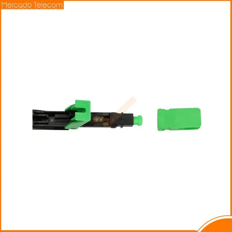 50/100/200 PCS FTTH Quick Connector Fiber Optic Fast Connector Embedded High Quality SC/APC Tool Cold Connection Adapter