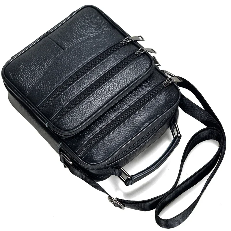 Genuine Leather Mens Messenger Bag