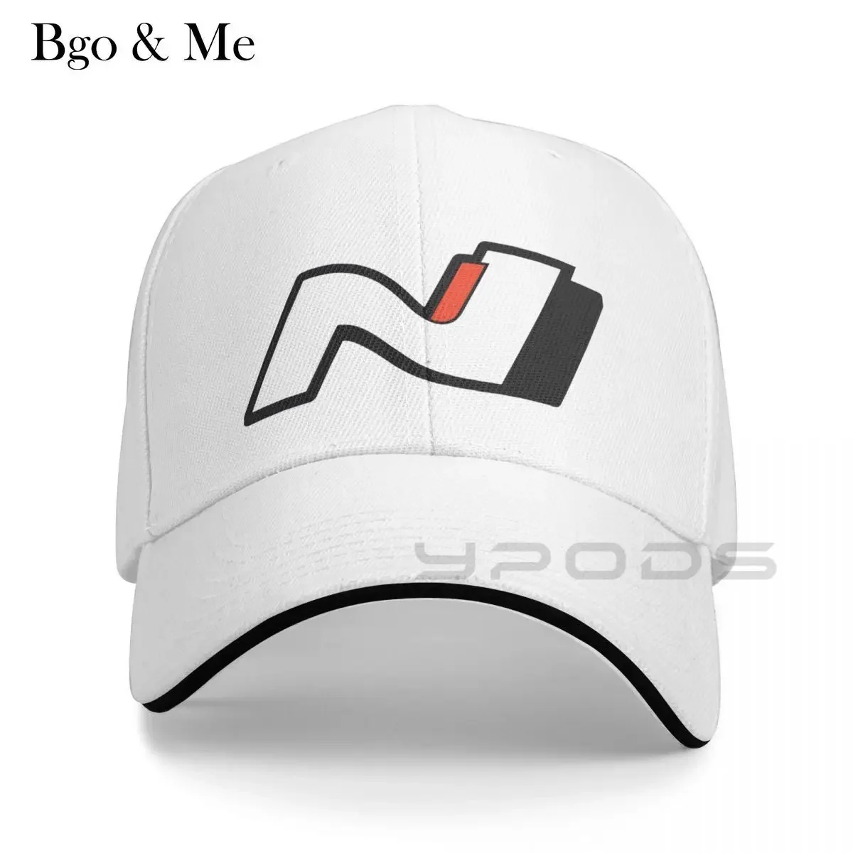 

Bgo & Me Casual Hyundai N Performance Car Baseball Cap Men Women Headwear Daily Workouts Hats Cap