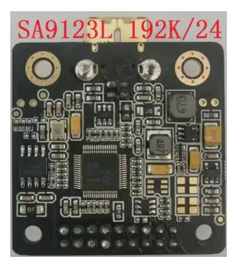 Carte Processeur SA9123 USB Vers SPDIF Coaxial I2S DAC 24bit/96K Montée